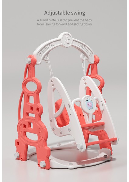 6’sı 1 Arada Çok Fonksiyonlu Çocuk Oyun Set Basketbol, Salıncak, Kaydırak, Futbol Kalesi Atış Yeri