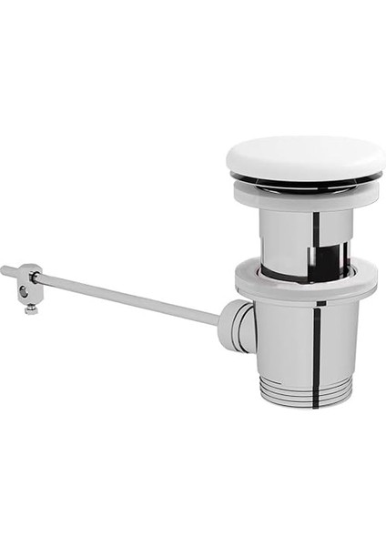 Metropole Beyaz Seramik Süzgeç, Lavabo Sifon Üst Grubu - 6397L003-0159