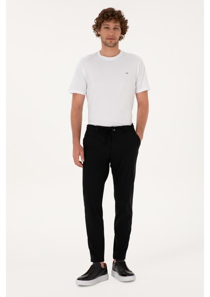 Erkek Siyah Pantolon (Kanvas-Chino) 50317289-VR046