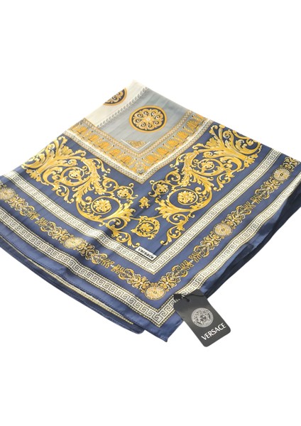 Vual Ipek Şal Lacivert Gri Gold modelleri