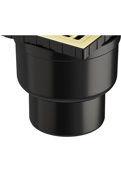 V-Flow Kare 5608281 Duş Kanalı Alttan Çıkışlı Dk 800 Kapak Parlak Altın modelleri