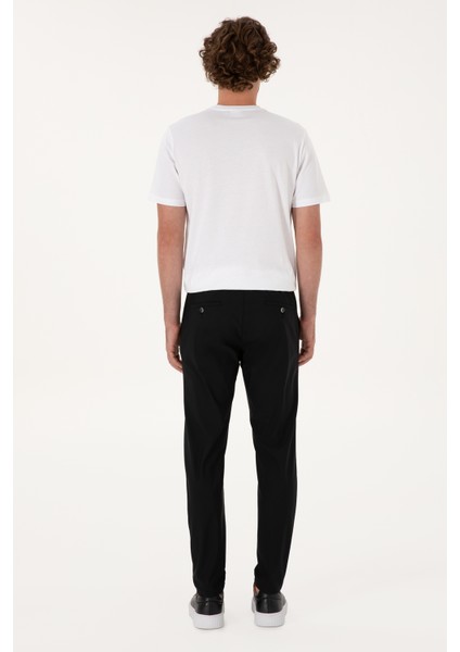 Erkek Siyah Pantolon (Kanvas-Chino) 50317289-VR046 fırsatları