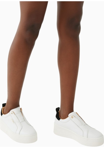 Carvela Connected Laceless Sneakers, Deri, Bağcıksız ve Modern Spor Ayakkabı fiyatları