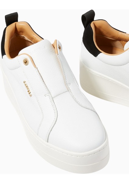 Carvela Connected Laceless Sneakers, Deri, Bağcıksız ve Modern Spor Ayakkabı indirimleri