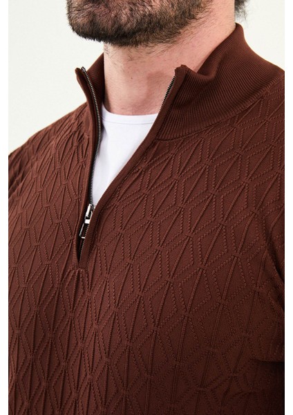 Triko Yarım Balıkçı Fermuarlı Yaka fiyatları