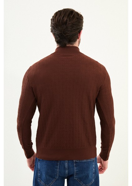 Triko Yarım Balıkçı Fermuarlı Yaka modelleri