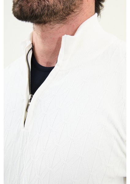 Triko Yarım Balıkçı Fermuarlı Yaka fiyatları