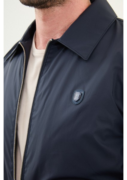 Düz Slim Fit Gömlek Yaka Erkek Mont fiyatları