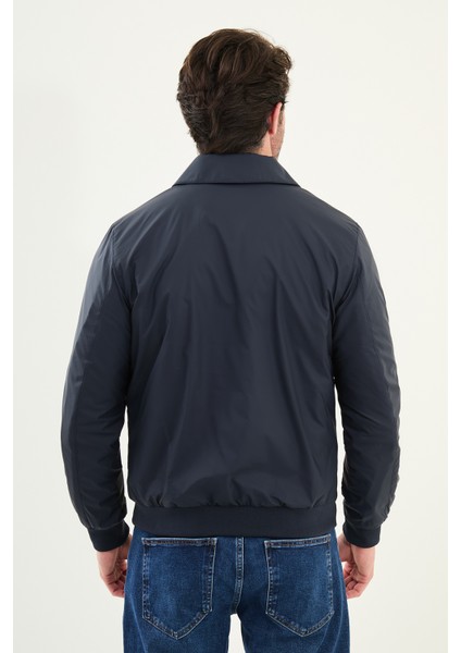 Düz Slim Fit Gömlek Yaka Erkek Mont indirimleri