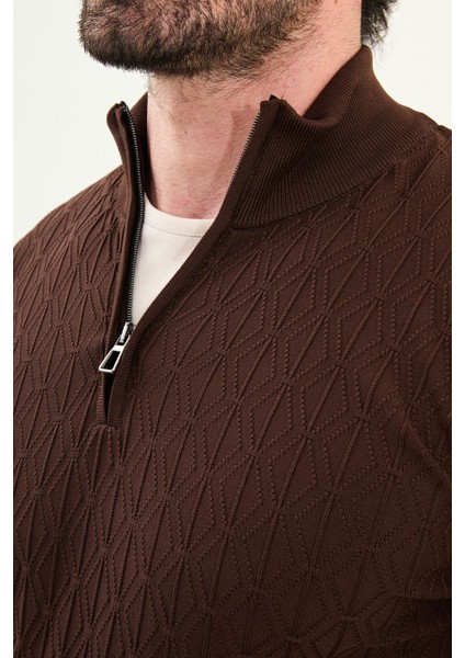 Triko Yarım Balıkçı Fermuarlı Yaka fiyatları