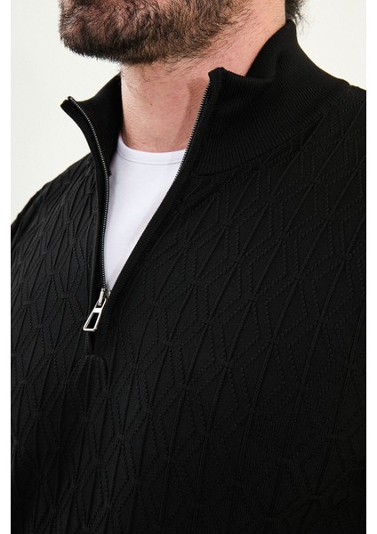 Triko Yarım Balıkçı Fermuarlı Yaka fiyatları