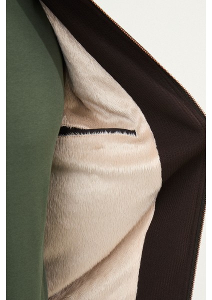 Çizgili Slim Fit Hakim Yaka Erkek Mont indirimleri