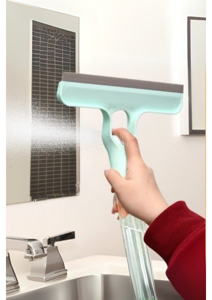 Büro Ev Ofis Hijyeni Için 4 Fonksiyonlu Spreyli Çek Çekli Camsil Fırça Aparatı fiyatları