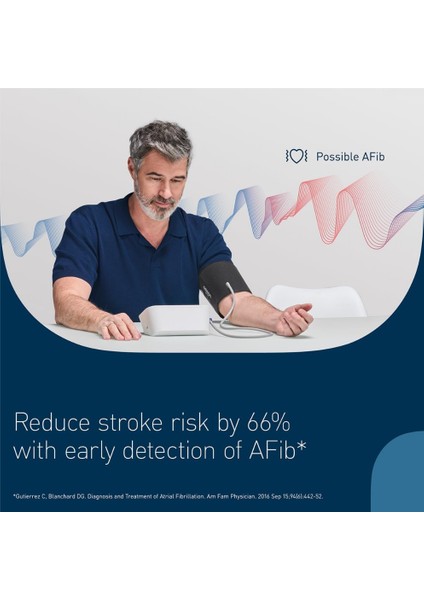 M6 Comfort Koldan Ölçer Tansiyon Aleti Afib HEM-7380-E+ Cihaz Uyumlu Adaptör Hediye indirimleri