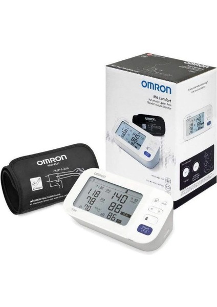 M6 Comfort Koldan Ölçer Tansiyon Aleti Afib HEM-7380-E+ Cihaz Uyumlu Adaptör Hediye