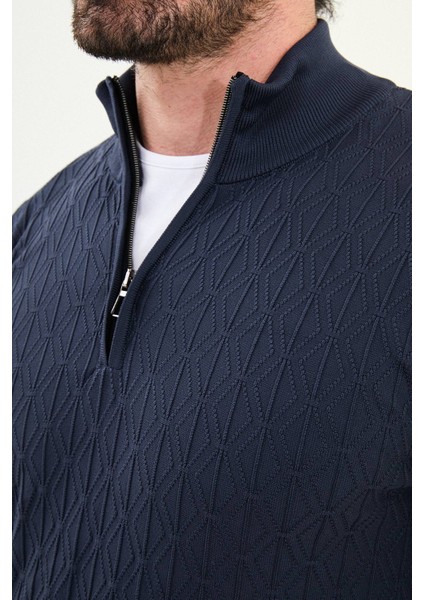 Triko Yarım Balıkçı Fermuarlı Yaka fiyatları