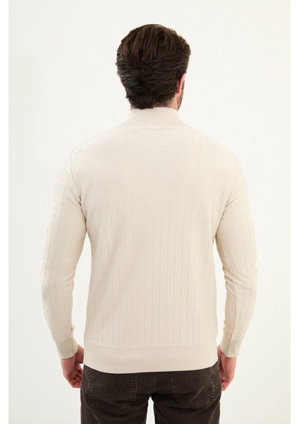 Triko Yarım Balıkçı Fermuarlı Yaka modelleri