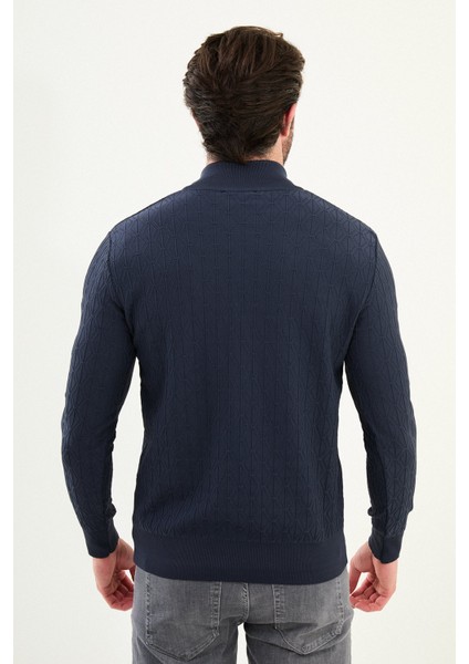 Triko Yarım Balıkçı Fermuarlı Yaka modelleri