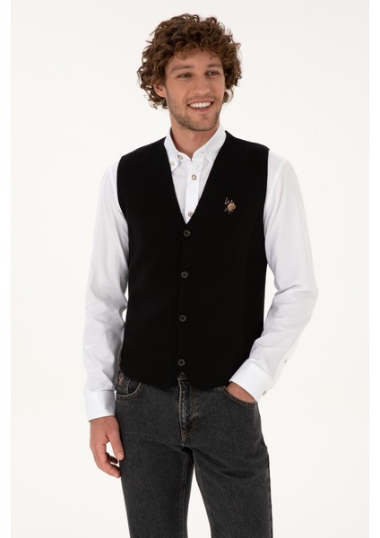 Erkek Siyah Hırka (Triko) 50308565-VR046