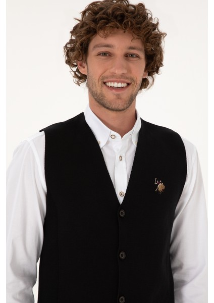 Erkek Siyah Hırka (Triko) 50308565-VR046 fiyatları