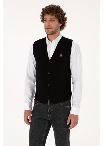 Erkek Siyah Hırka (Triko) 50308565-VR046 modelleri