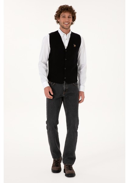 Erkek Siyah Hırka (Triko) 50308565-VR046 fırsatları