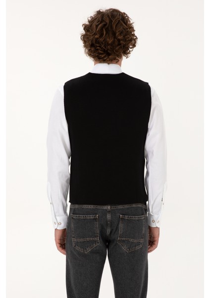 Erkek Siyah Hırka (Triko) 50308565-VR046 indirimleri