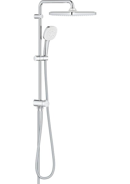 Tempesta System 250 Cube Duvar Bağlantılı, Divertörlü Duş Sistemi - 26977001
