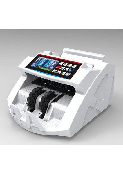 Powermaster PM-25068 Beyaz Para Sayma Makinesi Dolar Euro Tl Karışık Para Sayar Sah Te Ayırma Özellikli