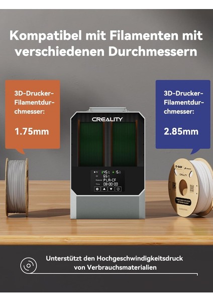 Space Pi Plus Filament Kurutucu – 2 Makaralı, 360° Isıtmalı, Dokunmatik Ekranlı, Tüm Filament Türleriyle Uyumlu fırsatları