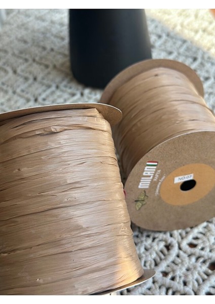Milano Rafya Ip 7 Numara Kese Kağıdı, Kraft 100 gr 250 mt Çanta, Plaj Aksesuar Örgü Ipi modelleri
