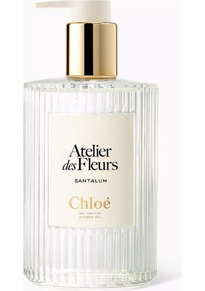 Atelier Des Fleurs Santalum Parfümlü Duş Jeli 300ML, Sandal Ağacı Kokulu ve Nemlendirici