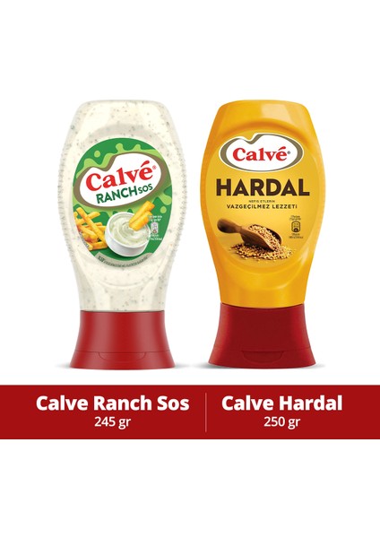 Ranch Sos 245 gr & Hardal 250 gr