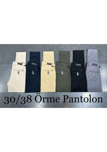 Erkek Pantolon Örme Kumaş Rahat Kesim – Günlük & Casual fırsatları