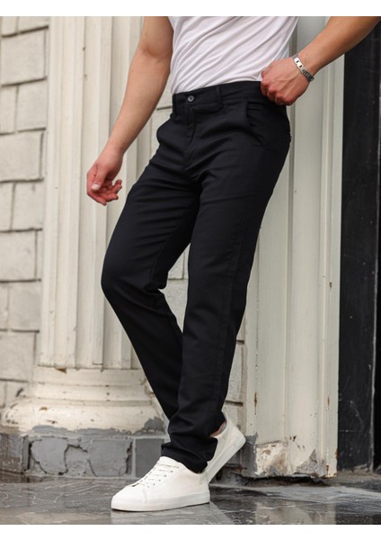 Erkek Pantolon Örme Kumaş Rahat Kesim – Günlük & Casual modelleri
