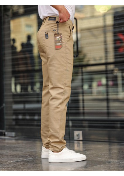 Erkek Pantolon Örme Kumaş Rahat Kesim – Günlük & Casual