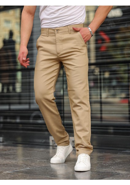 Erkek Pantolon Örme Kumaş Rahat Kesim – Günlük & Casual fiyatları