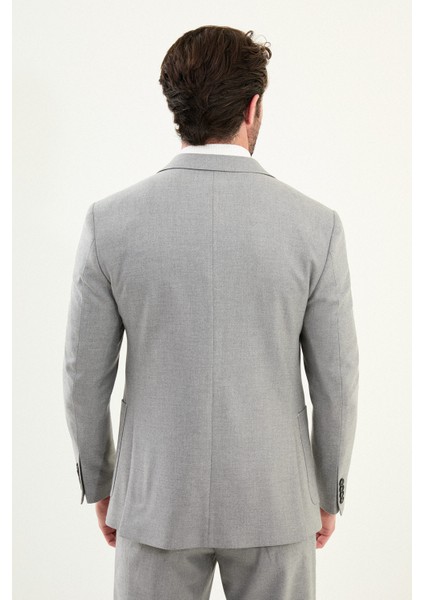 Düz Slim Fit Torba Cep Beli Lastikli Ipli Yün Erkek Takım Elbise indirimleri