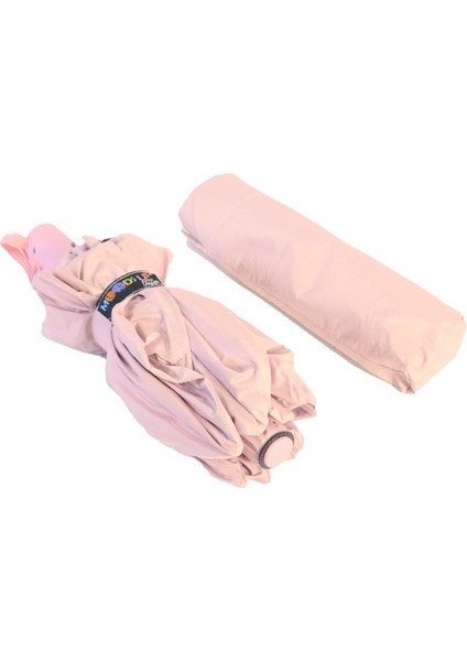Moods Up Pembe Tam Otomatik Uv Şemsiye, Rüzgara Dayanıklı, Hızlı Kuruyan, Çanta Boy modelleri