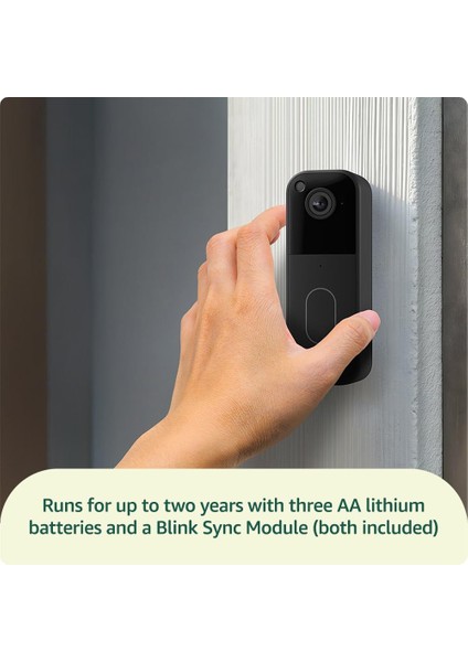 Video Doorbell 2. Nesil 2025 Model | 2 Yıl Pil Ömrü, Hd Görüntü, Alexa Uyumlu Kablosuz Akıllı Kapı Zili modelleri