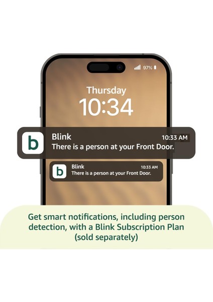 Video Doorbell 2. Nesil 2025 Model | 2 Yıl Pil Ömrü, Hd Görüntü, Alexa Uyumlu Kablosuz Akıllı Kapı Zili