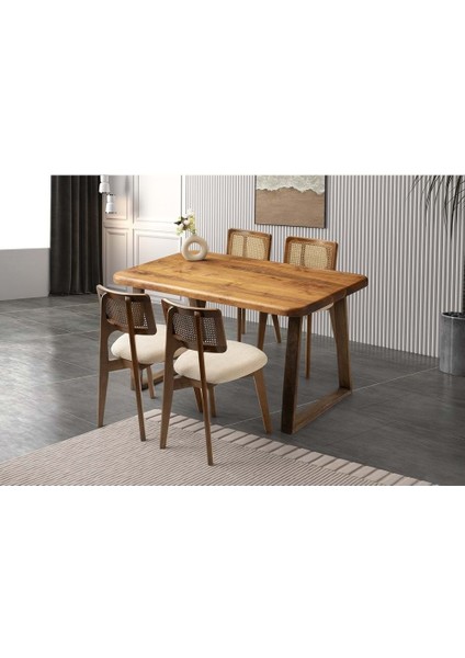 Mobilgen (Sadece Masa) Cemre Ayaklı Ahşap Masa