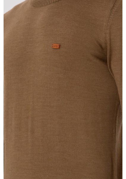 Erkek Haki Melanj Kazak /Triko 50297040-VR125