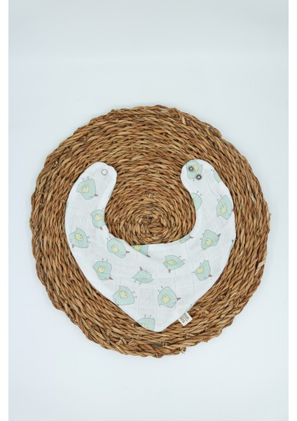 5'li Yumuşacık %100 Pamuk Müslin Bebek Salya Mama Önlüğü 0-18 Ay modelleri