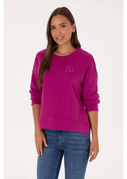 Kadın Fuşya Sweatshirt 50313565-VR023