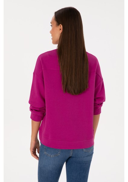 Kadın Fuşya Sweatshirt 50313565-VR023 indirimleri