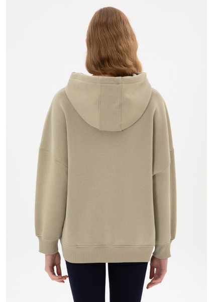 Kadın Açık Haki Sweatshirt 50313567-VR183