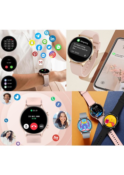 Poco F5 Uyumlu Su Geçirmez Akıllı Saat Mini 1.32 Inç Amoled fırsatları