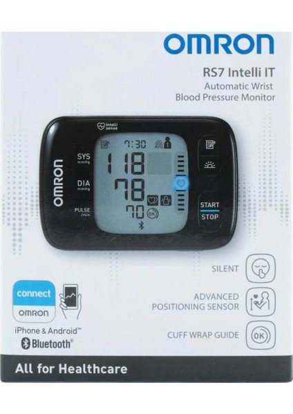 3 Yıl Garantili ve Klinik Olarak Kanıtlanmışt, Bilekten Dijital Rs7 Intelli It HEM-6232T-E Tansiyon Aleti modelleri