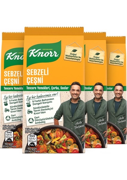 Sebzeli Çeşni 4X65G fiyatları